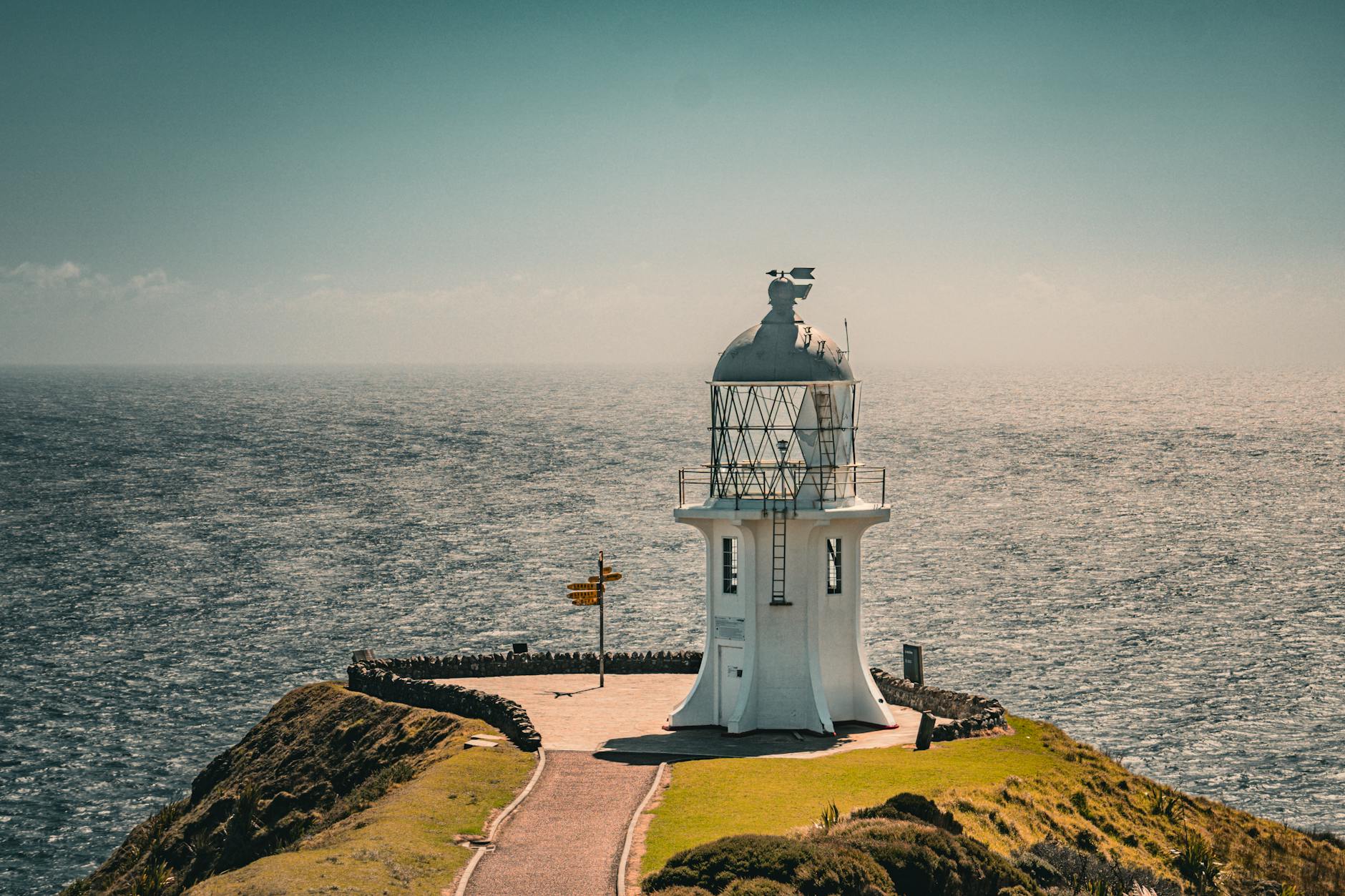 Cape Reinga Lighthouse demonstrating high performance standards without sacrificing visual appeal or custom fonts